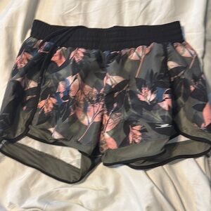 Women's Floral Athletic Shorts